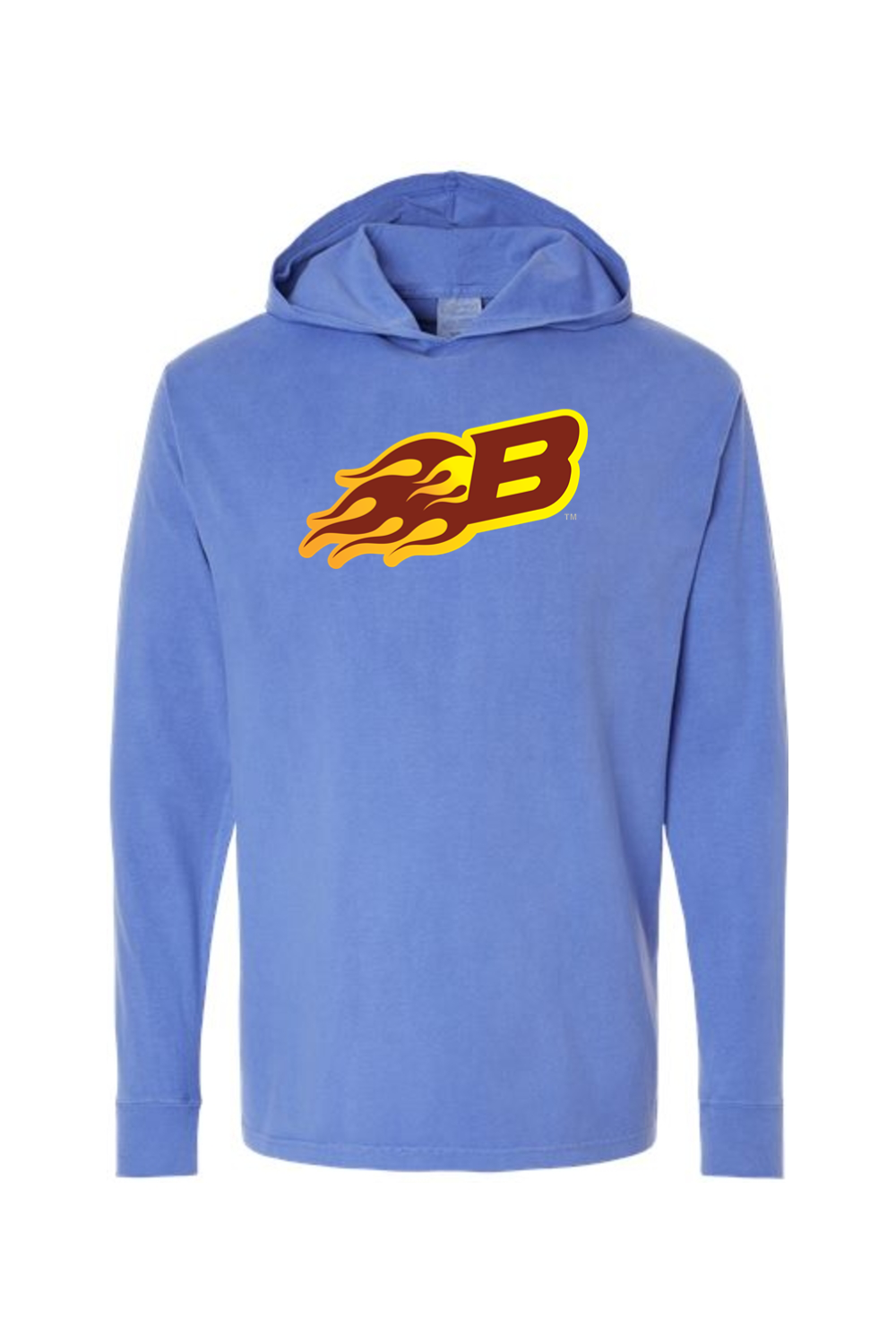 Arizona Burn - ComfortWash by Hanes Garment-Dyed Jersey Hooded Long Sleeve T-Shirt