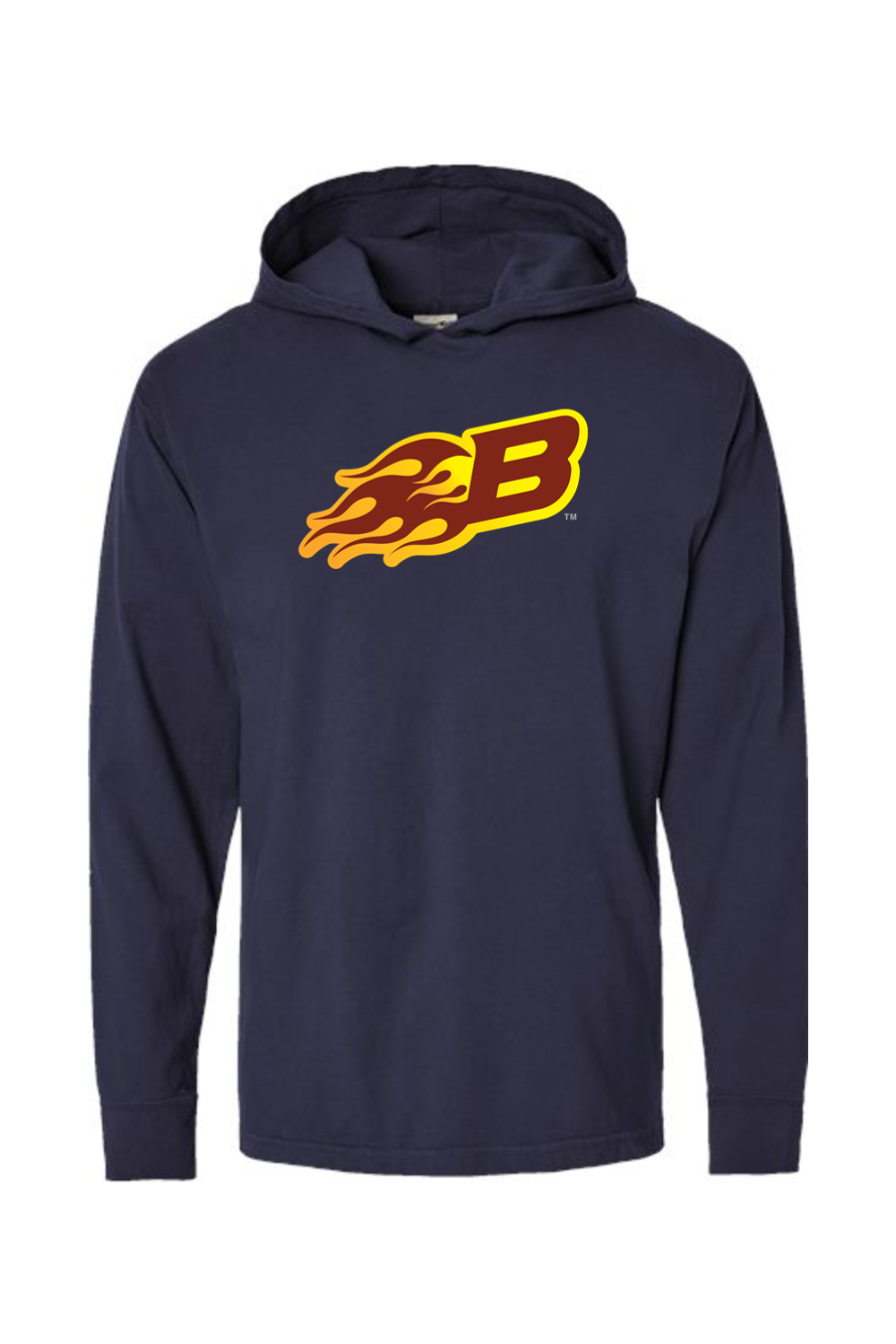 Arizona Burn - ComfortWash by Hanes Garment-Dyed Jersey Hooded Long Sleeve T-Shirt