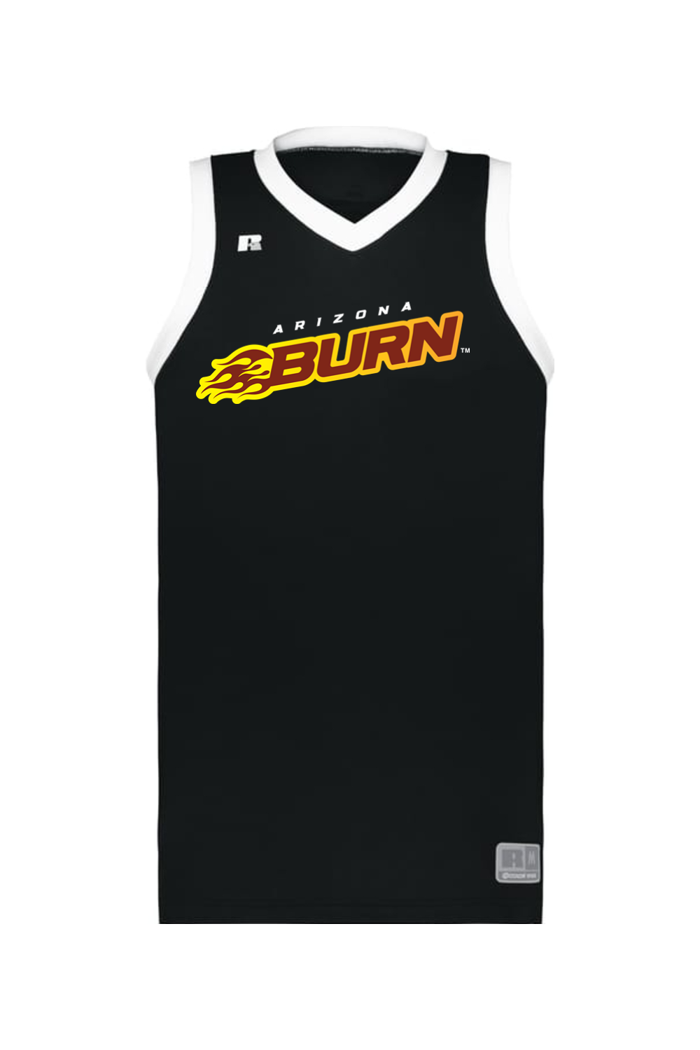 Arizona Burn - Russell Elite Basketball Jersey Powered by Coolcore