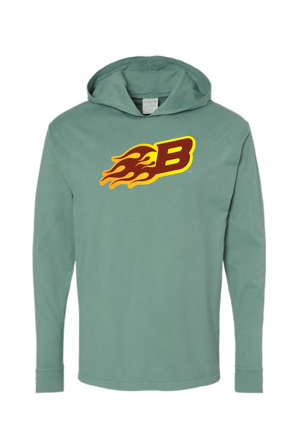 Arizona Burn - ComfortWash by Hanes Garment-Dyed Jersey Hooded Long Sleeve T-Shirt