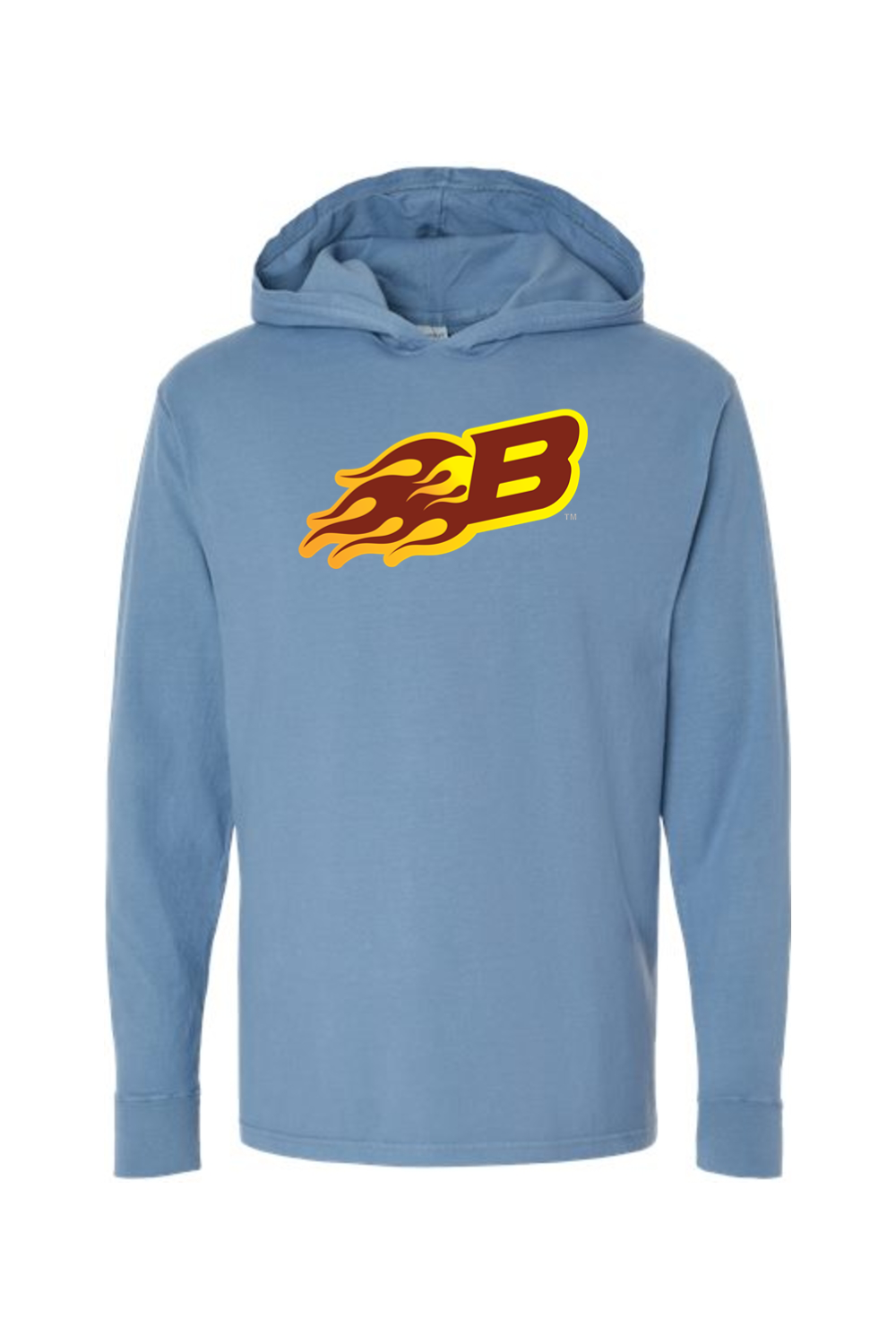 Arizona Burn - ComfortWash by Hanes Garment-Dyed Jersey Hooded Long Sleeve T-Shirt