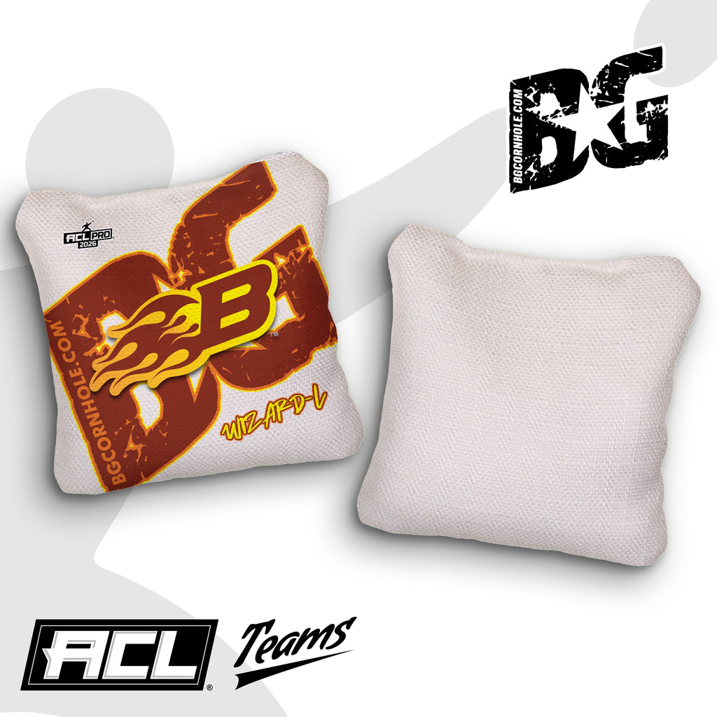 2026 BG Multiple Bag Models "Arizona Burn" - ACL Pro Stamped Cornhole Bags - SET OF 4 BAGS