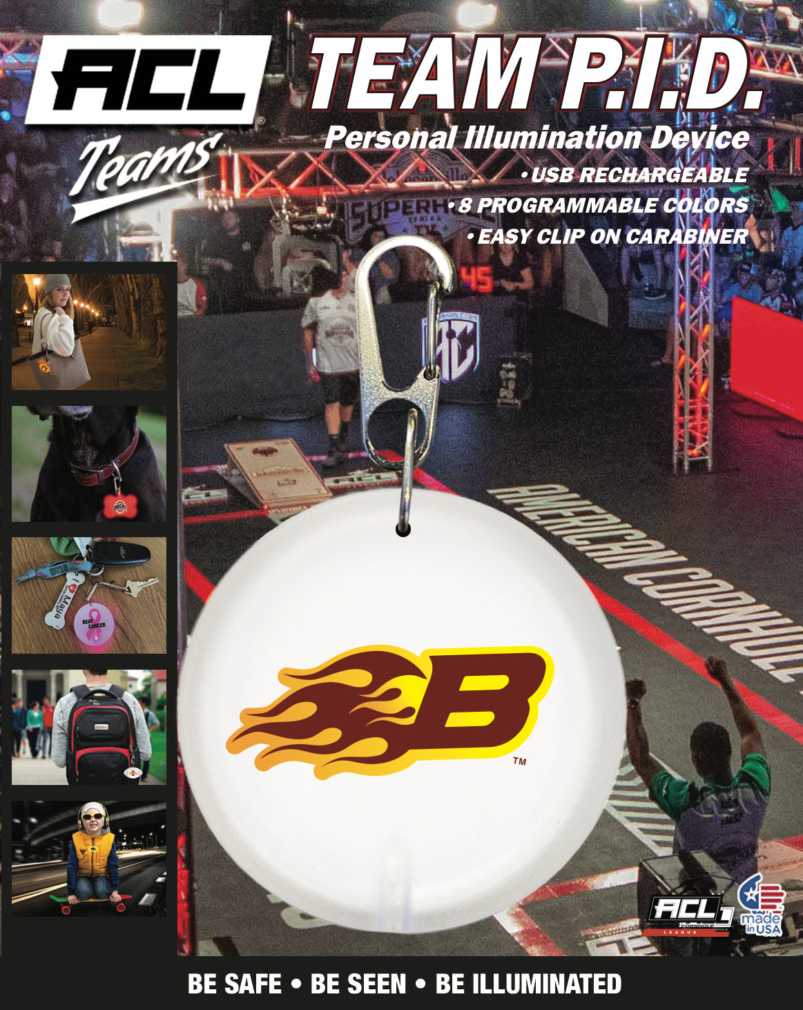 Arizona Burn - Personal Illumination Device Round Shape (PID)