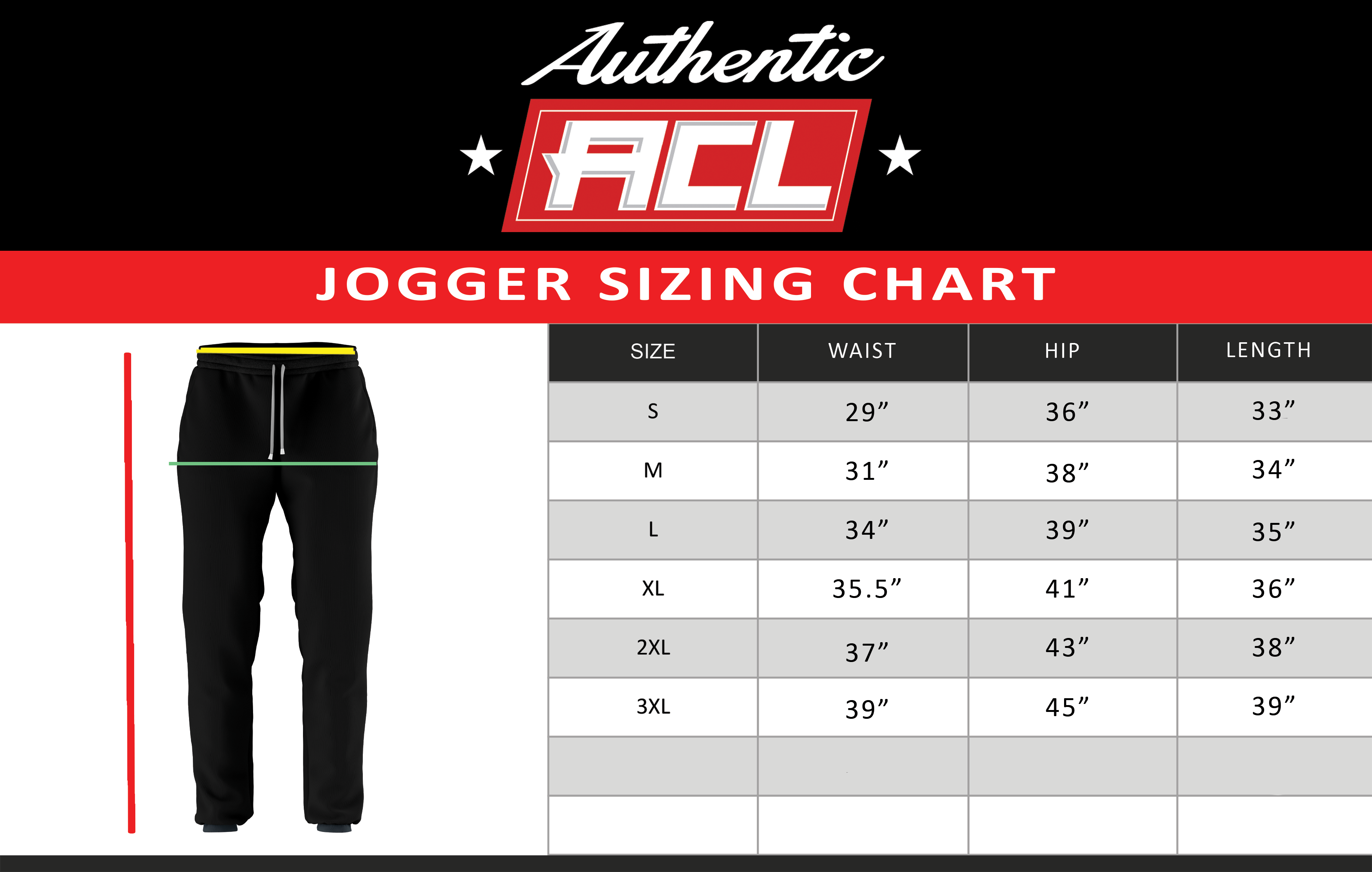 AUTHENTIC ACL PRO BURN "FAN GEAR" 2026-JOGGERS