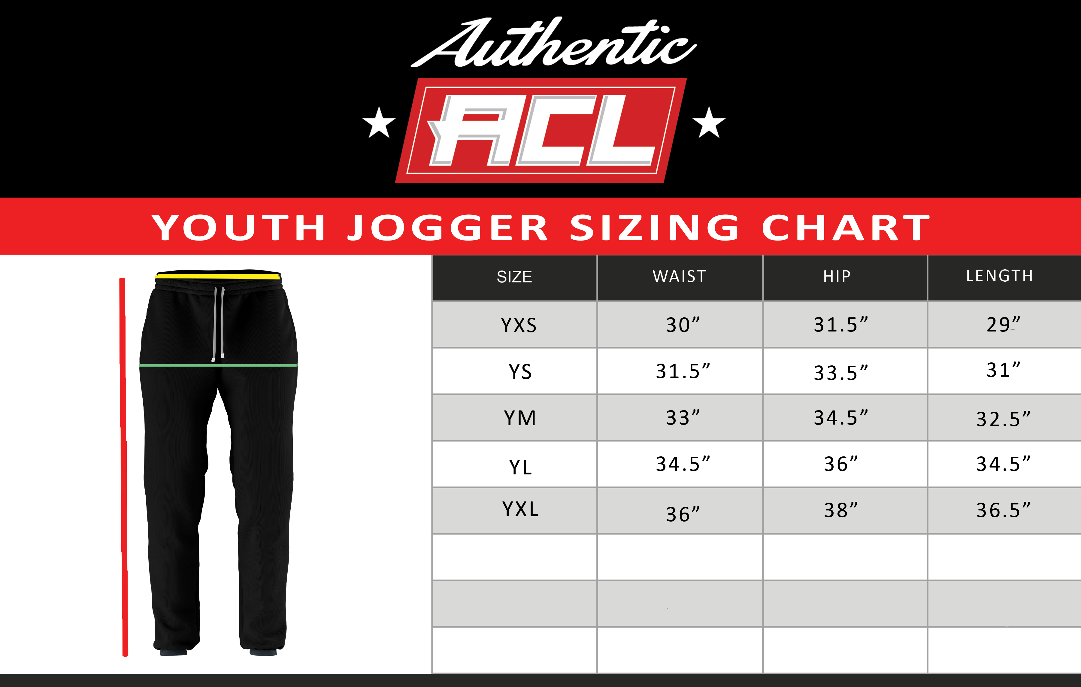 AUTHENTIC ACL PRO BURN "FAN GEAR" 2026-JOGGERS